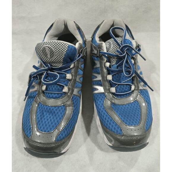 Orthofeet Sprint 674 Men\'s  Size 11 Wide 2E Blue Tie-Less Orthopedic Sneaker main image 14